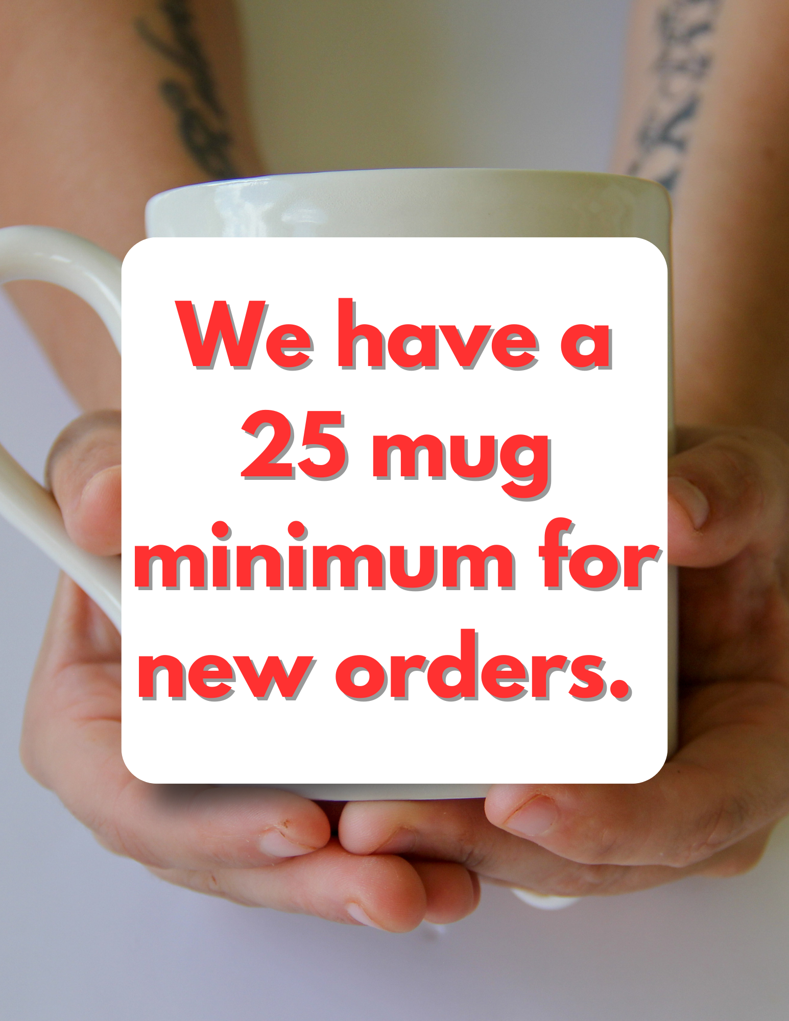 Prodigal Pottery - Wholesale Koffiemok - Mok met eigen logo: Jumbo-stijl mok (475 ml)5