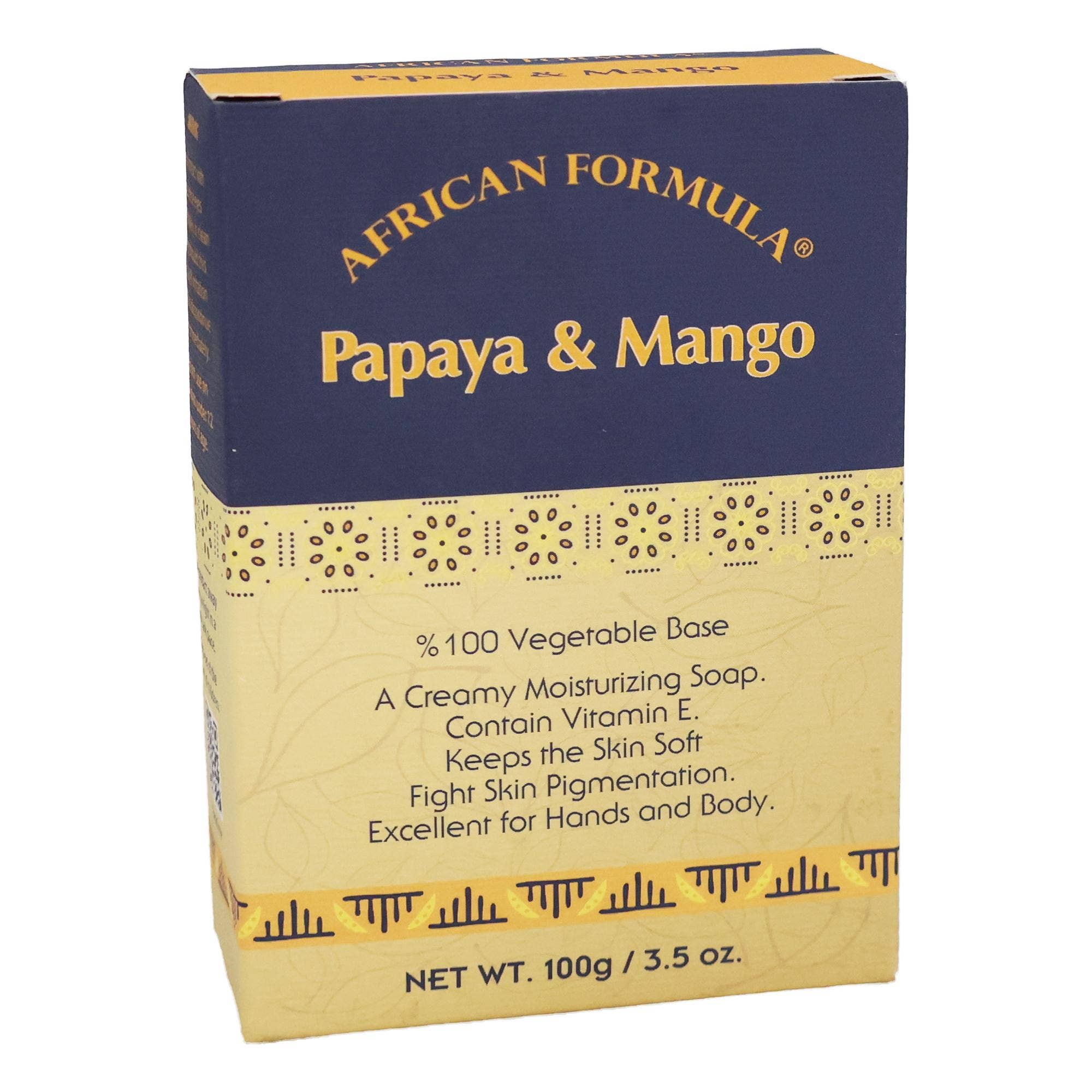 KT Supply - Vendita all'ingrosso Sapone/Lozione per mani - Sapone African Formula Papaya e Mango, 3,5 Oz.0