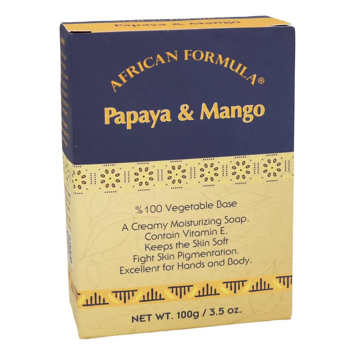 KT Supply - Vendita all'ingrosso Sapone/Lozione per mani - Sapone African Formula Papaya e Mango, 3,5 Oz.