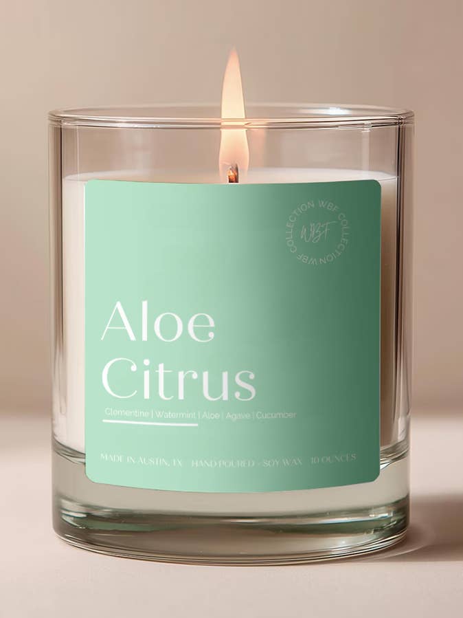 Aloe Cítrico para venta al por mayor de Walk By Faith Candles Co.
