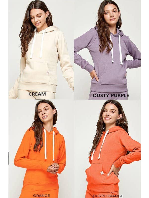 Vanilla Monkey - Wholesale Hoodie - Women's - Basic Fleece Pullover Hoodie22