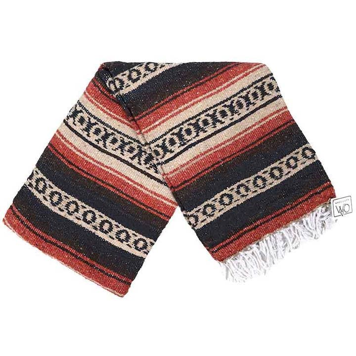 West Path – wholesale Prydnadsfilt – Naturlig Jord Mexikansk Filt Super Falsa Brun Rost Beige4