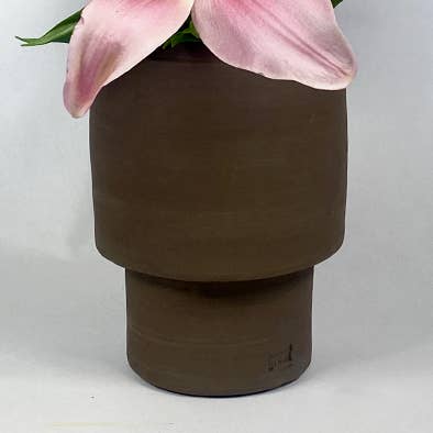 Vase Banzai Naked | céramique | pot de fleurs | wabi sabi | argile pour la vente par Greatceramics