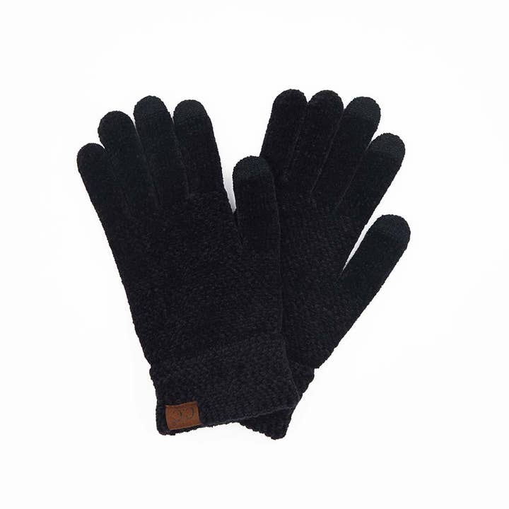 Hana - Wholesale Gloves - Women's - C.C Eco Friendly Chenille Gloves1