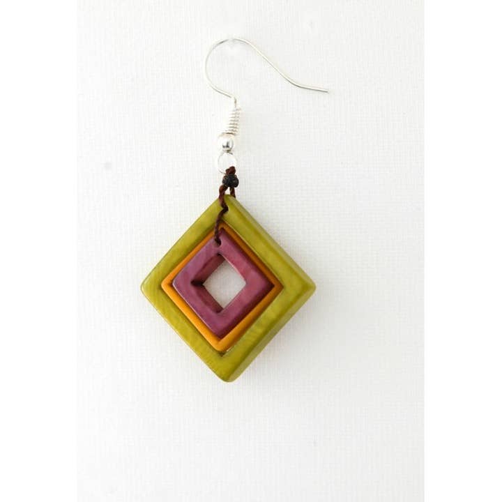 Ambato earrings for wholesale by Tagua & Co