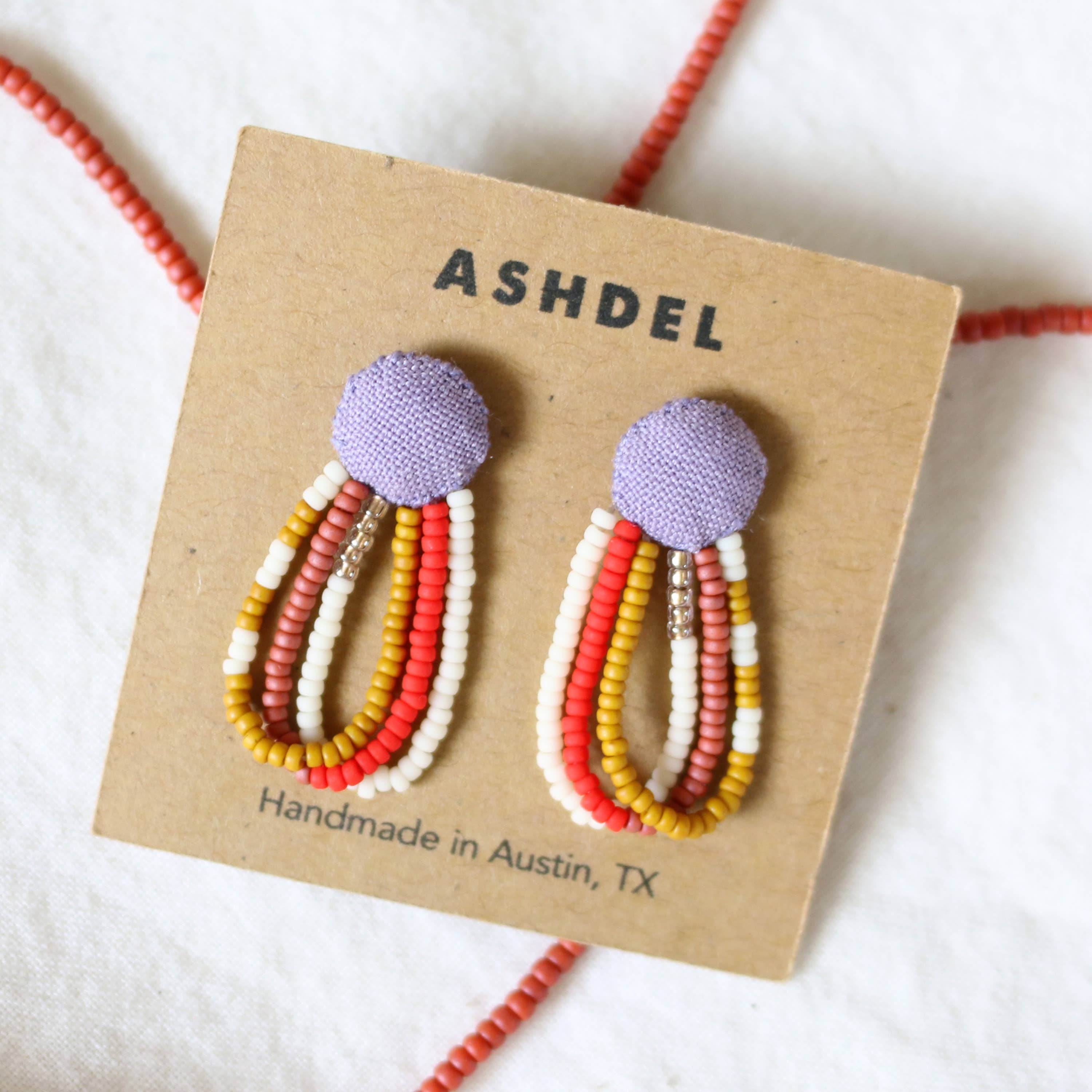 ashdel – wholesale Dangle earrings – Loop Drop Studs8
