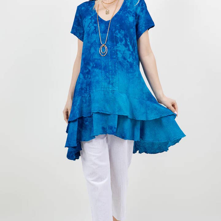 Andrea Top 100% bomuldsgasbind for engroshandel hos Cottonways