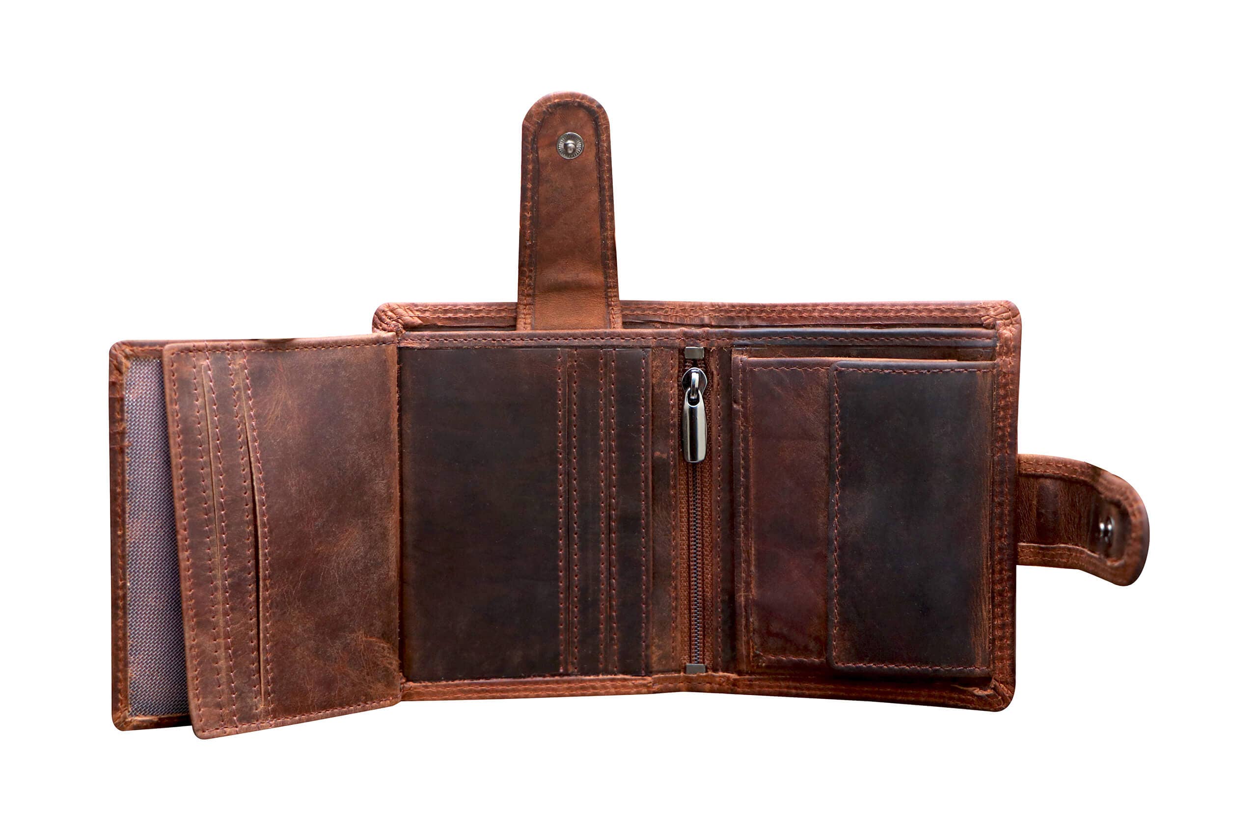 Greenwood - Wholesale Wallet - Unisex - Josy Wallet Women RFID Protection Small Wallet Leather Men17