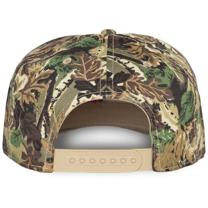 Raisin Hell Camo Snapback for wholesale on Faire4