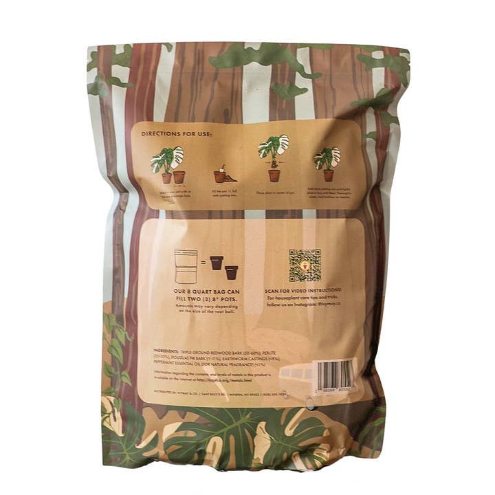 Ivy May Co – wholesale Planting/potting soil – Premium Houseplant & Aroid Potting Soil Mix (8 QT)