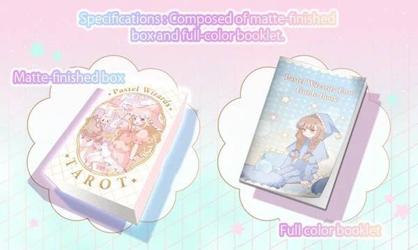 Luna factory - Wholesale Tarot Cards - Pastel Wizard Tarot4