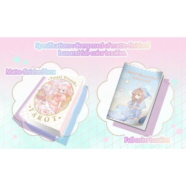 Luna factory - Wholesale Tarot Cards - Pastel Wizard Tarot4