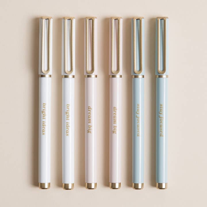 U Brands Catalina Dream Big Felt Tip Pens Set, 6 Count for wholesale by U Brands