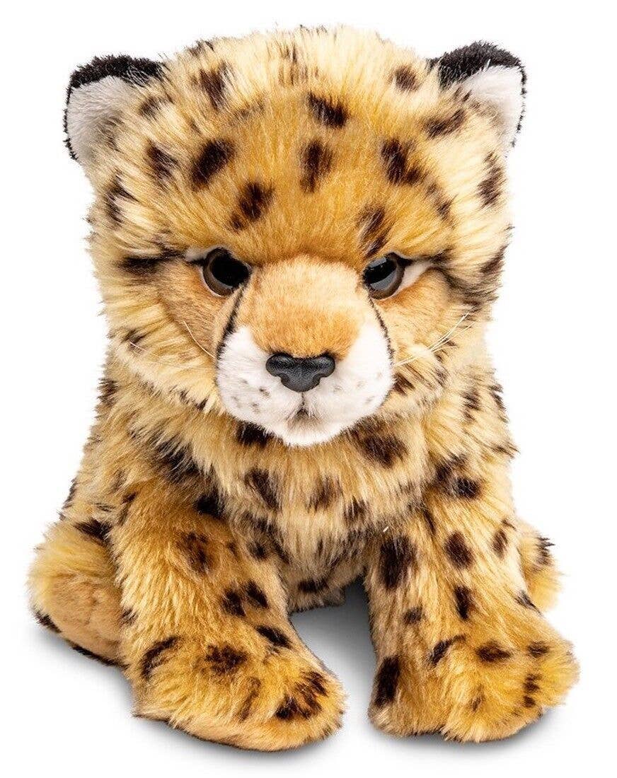 Uni Toys - Wholesale Stuffed/Plush Toy - Kids & Baby - Cheetah cub, sitting - 22 cm (height) - cuddly/plush toy1