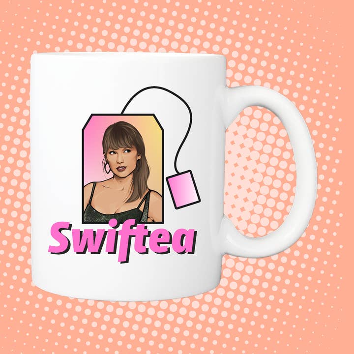 Taylor Swift Inspired Mug - Swiftea for wholesale by Maya Rose Creations