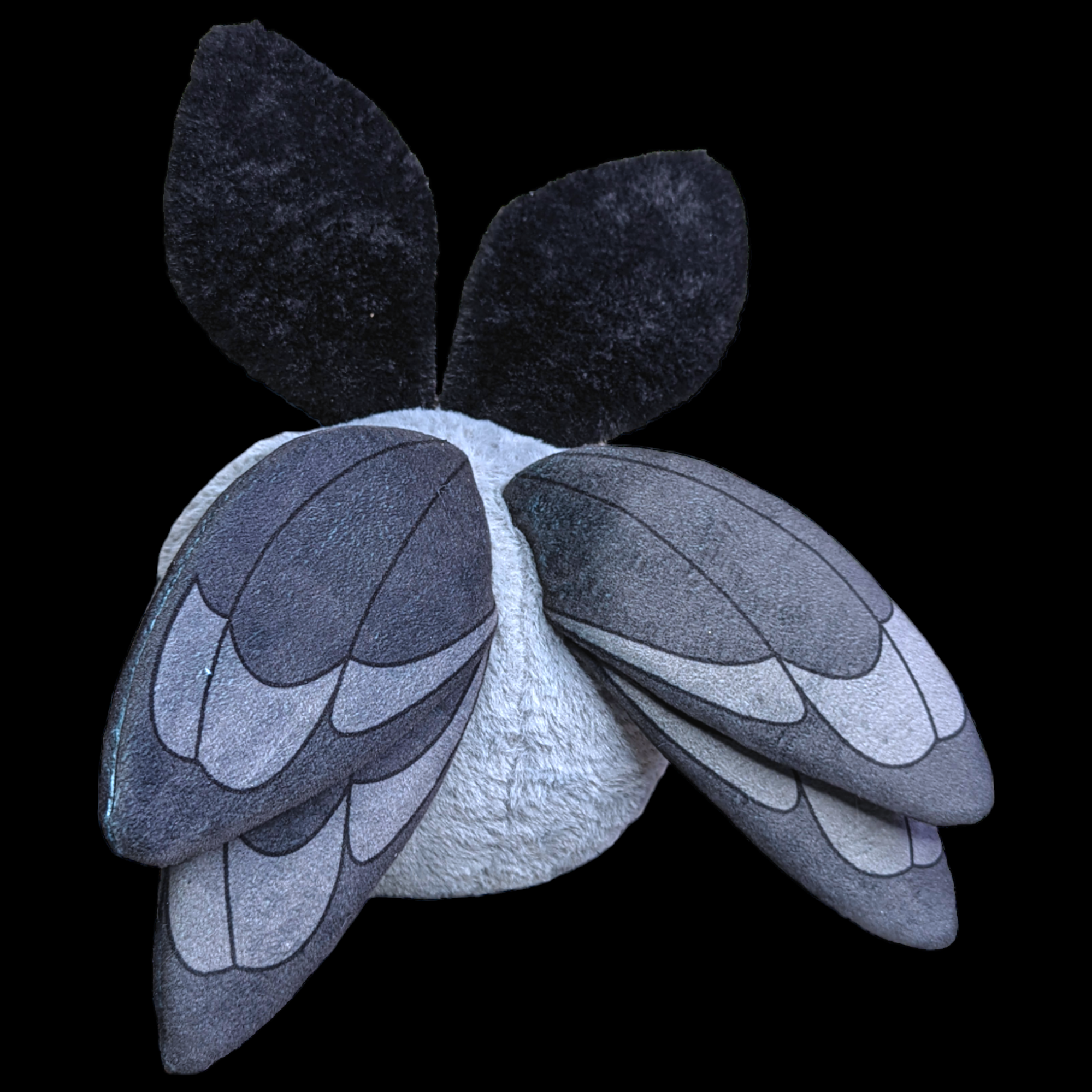 Evkami - Vente Peluche – enfant et bébé - Peluche Mothman, Mothboi, Cryptide, Kawaii, mignon, papillon, gothique, O1