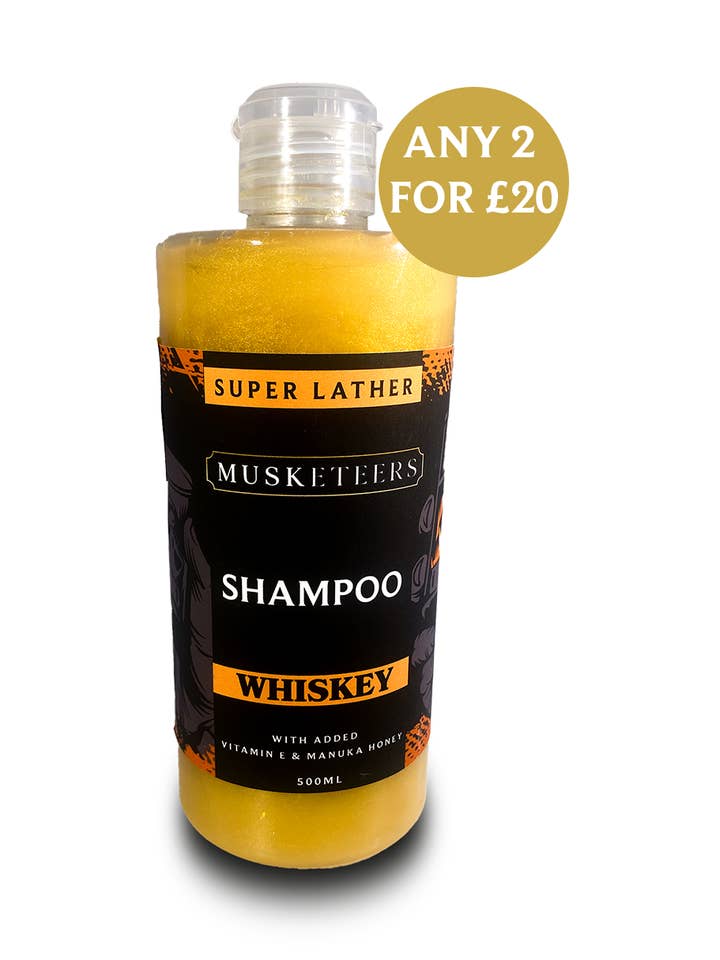 Whisky Shampoo for wholesale by Musketeers