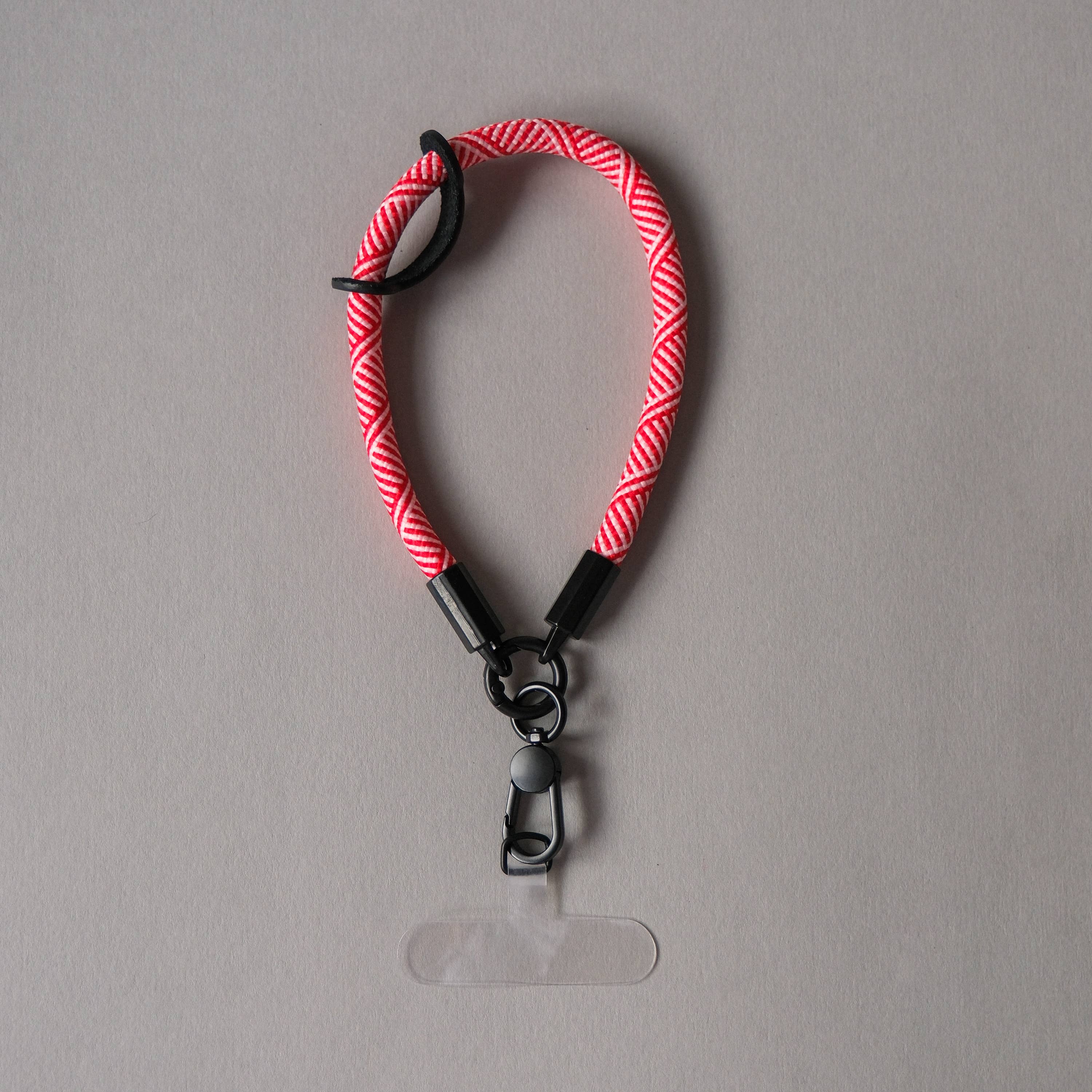 Talk and Tell – wholesale Phonecase strap – Red Pink Rope Wrist Phone Strap0