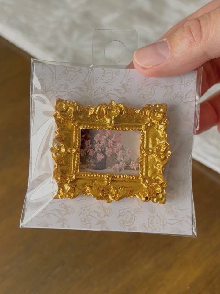 Vintage Rectangle Inspired Miniature Magnet for wholesale by Vintage by WPC