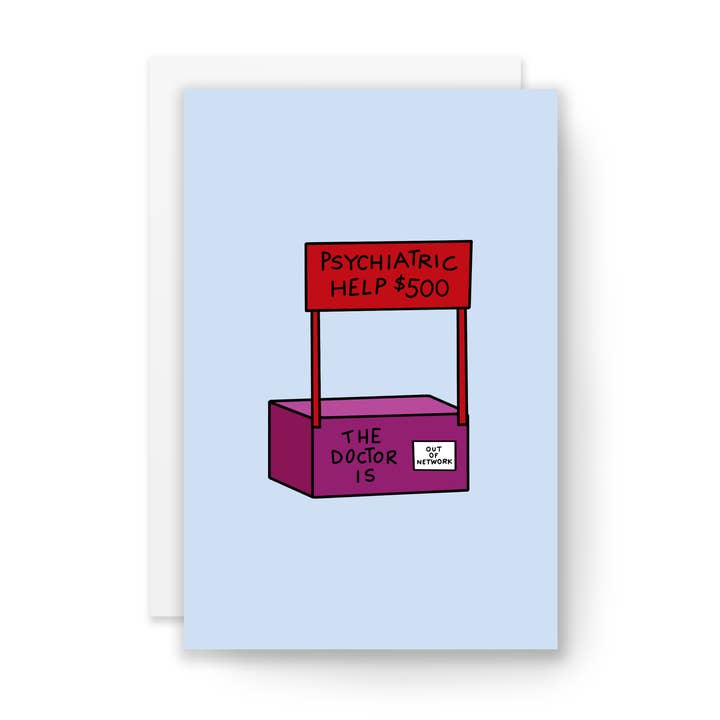 Holiday Help Card for wholesale by Kaleidadope