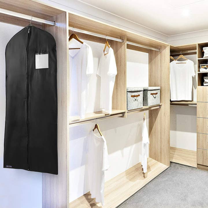 Bagsko - Vente Sac à vêtements - Sacs à vêtements pour costumes, smokings, robes, voyages et rangement2