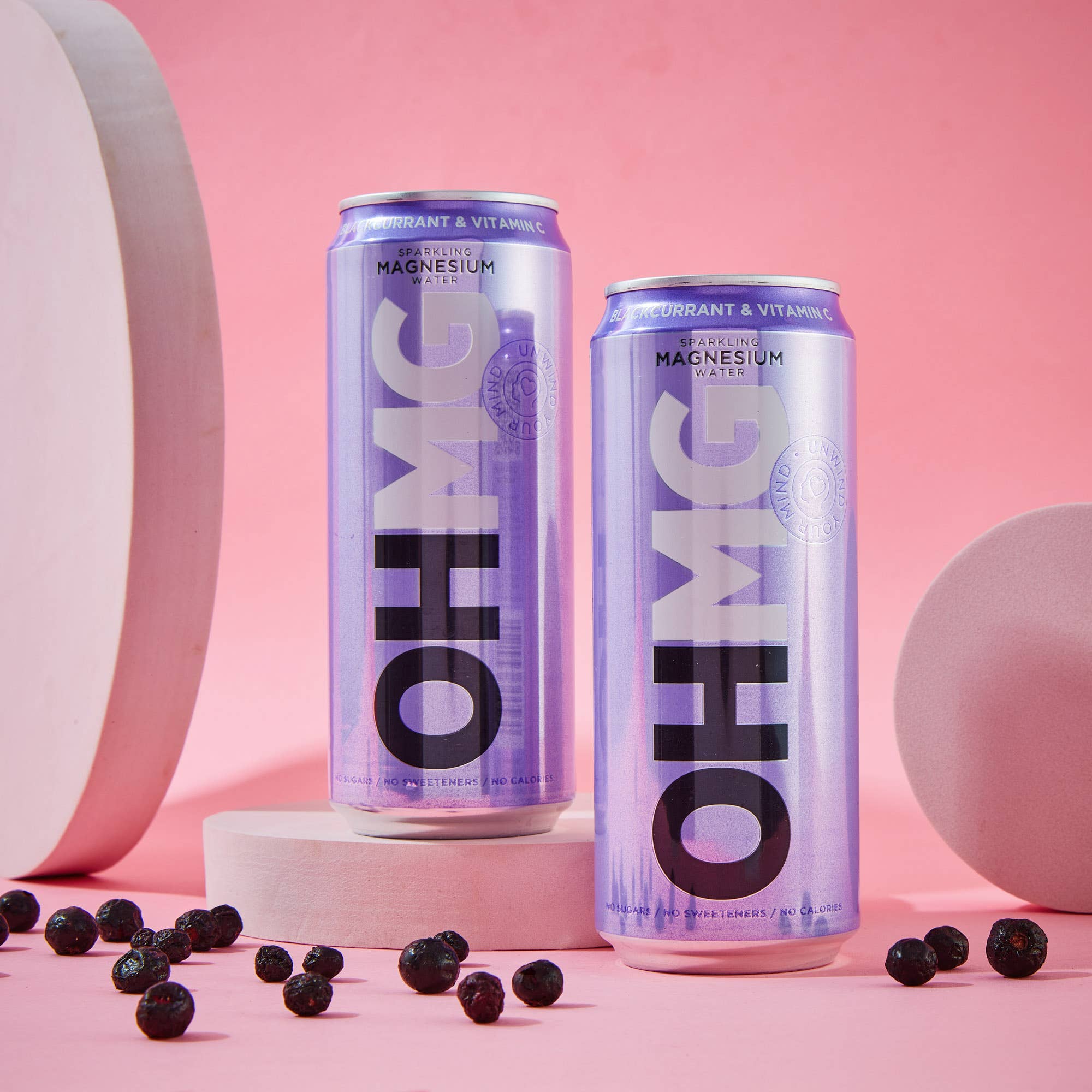 OHMG Water – wholesale Sparkling water – MAGNESIUM WATER VARIETY PACK (12 cans per case)6