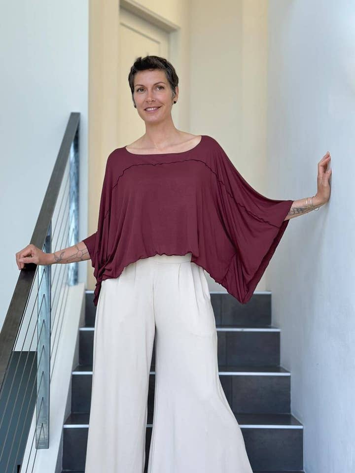 CARAUCCI - Wholesale Poncho - Women's - Poncho Top