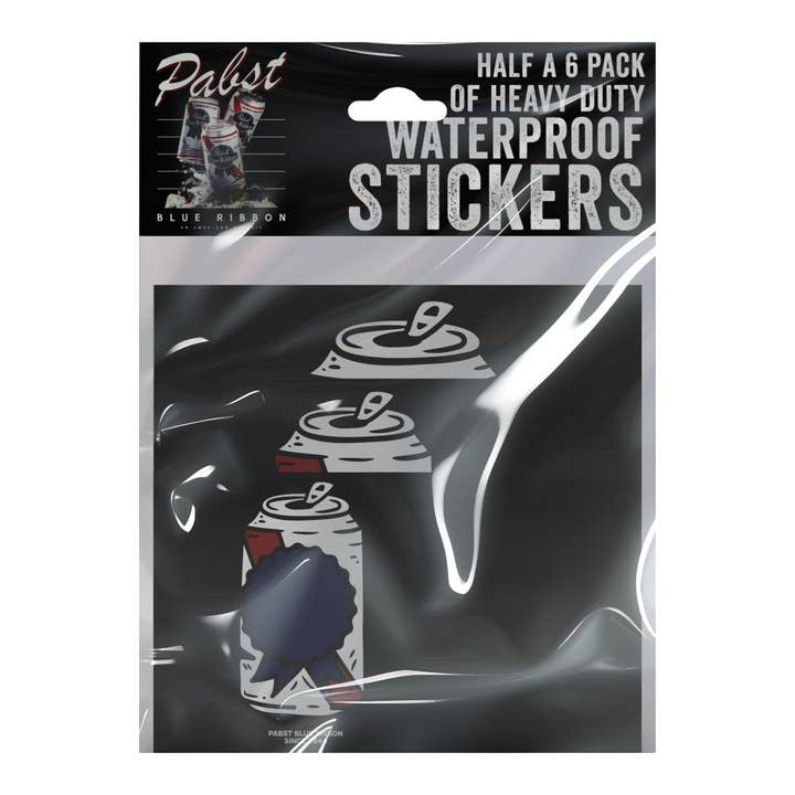 Smithco Distributing - Wholesale Phone & Laptop Stickers - Pabst Blue Ribbon Decals - Beer Stickers, PBR Stickers16