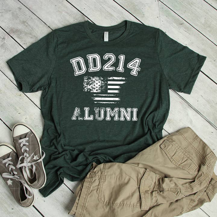 Veteranen T-Shirt, DD214 Alumni Flaggen-Shirt für den Großhandel von Artopia