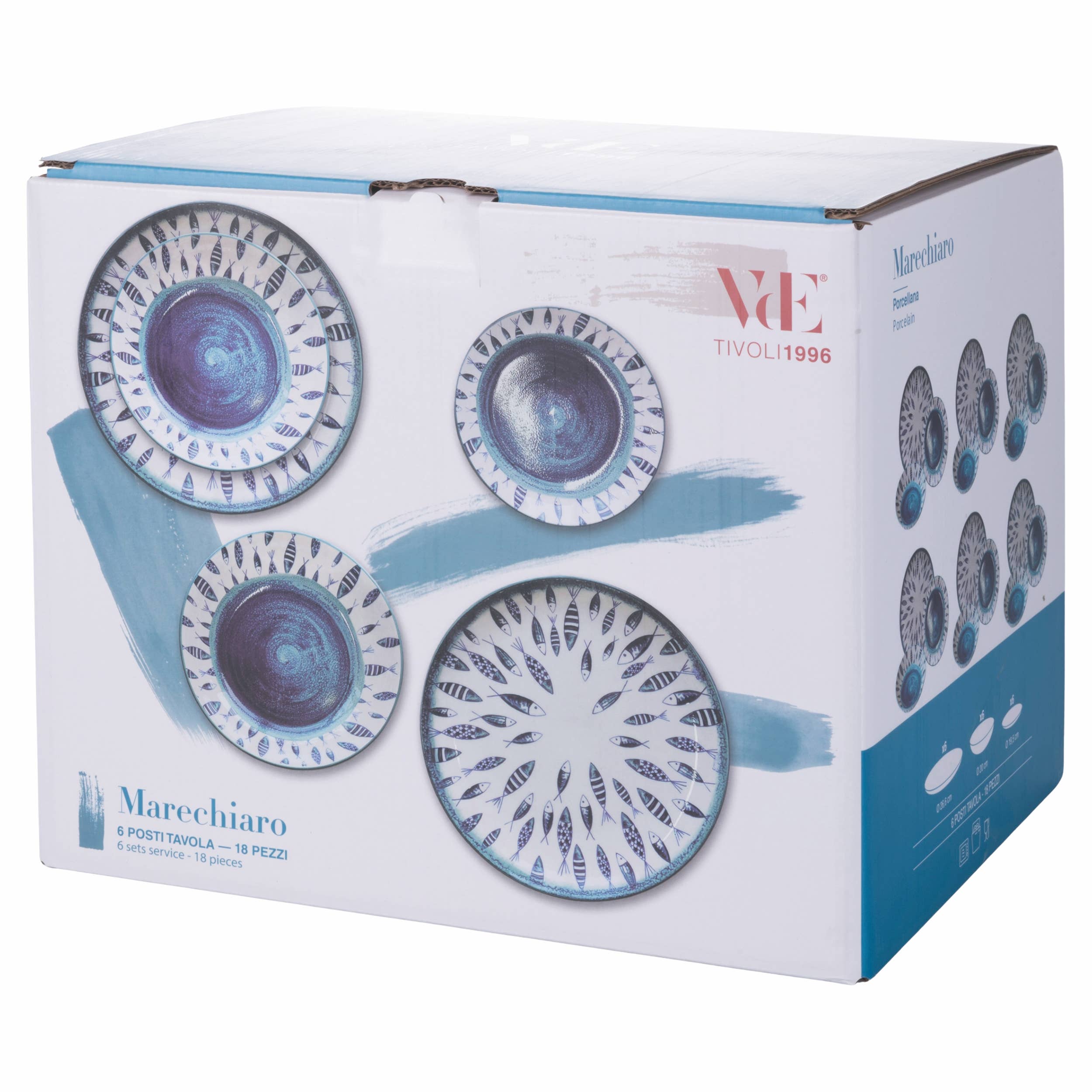 VdE Tivoli 1996 - Wholesale Dinnerware Set - MARECHIARO TABLE 18PCS5
