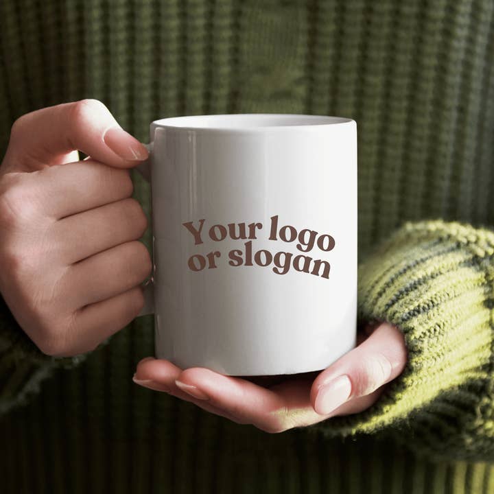Above The Soil - Wholesale Coffee Mug - Custom Branded Coffee Mugs for Businesses - For Events. etc.
