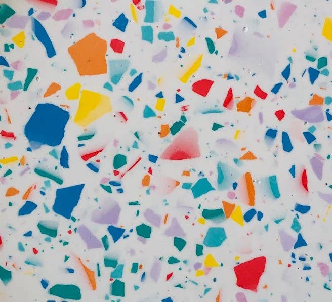 Rosie Glow – wholesale Decorative tray – Oval Terrazzo Tray3