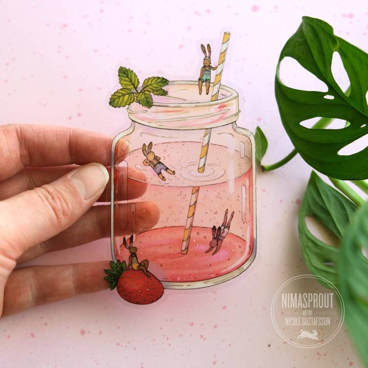 Natation à la fraise pour la vente par Nimasprout