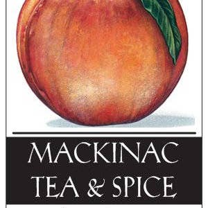 Mackinac Tea & Spice llc – Chá solto por atacado – Refrigerador de chá Indian Summer Damasco Pêssego Ambrosia1