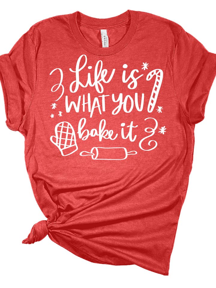 LA VITA È CIÒ CHE SI CUOCE per la vendita all'ingrosso da parte di Bearded Bird Apparel