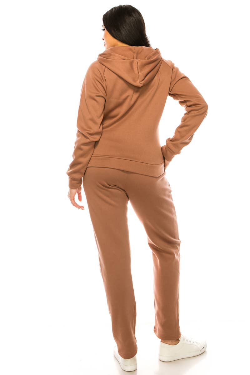 Lime All the Time – Großhandel Loungewear-Set – Damen – 2-teiliges Set mit Kapuzenpulli und Jogginghose mit Reißverschluss5