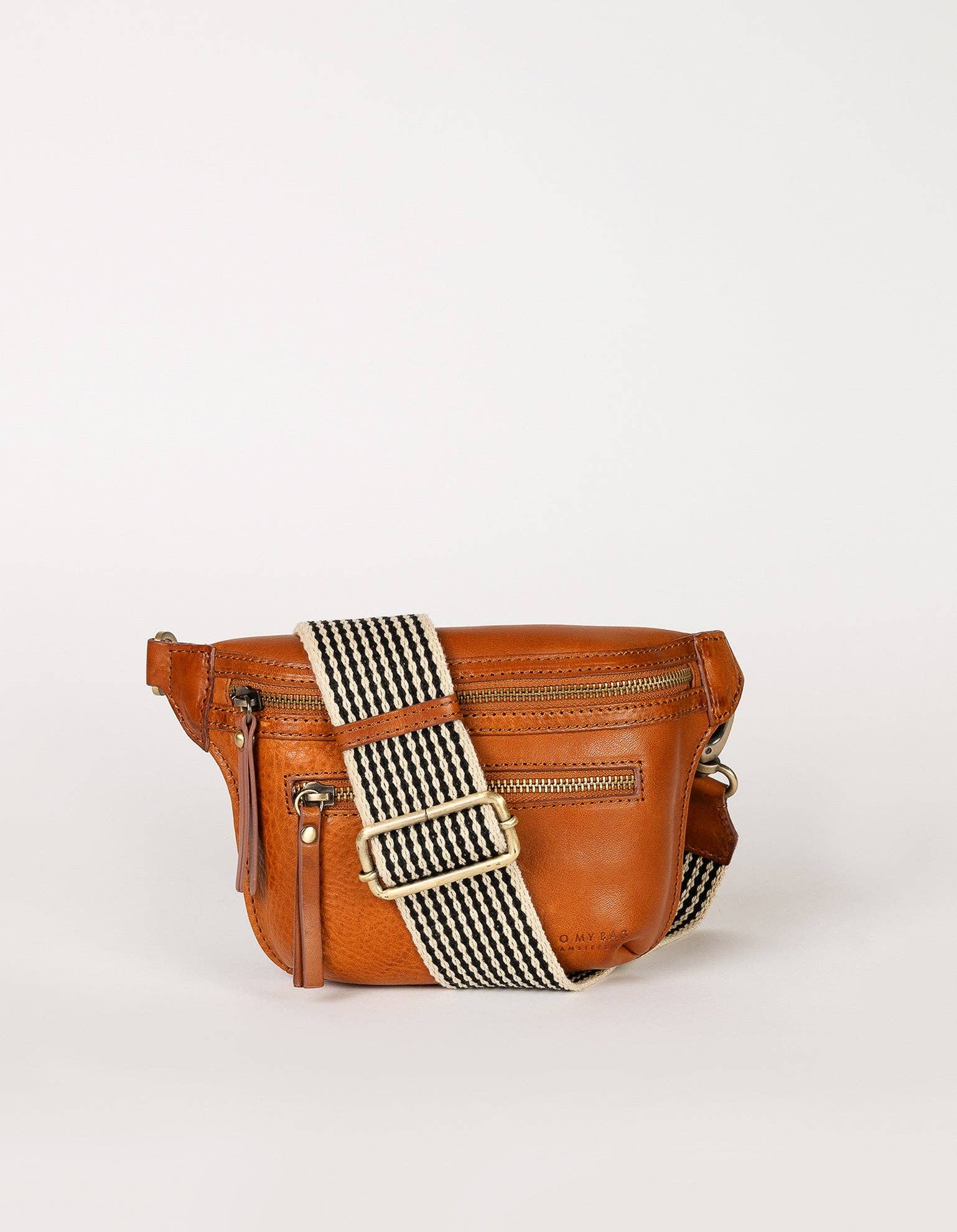 O My Bag - Wholesale Belt Bag - Women's - Beck's Bum Bag - Cognac Stromboli Leather