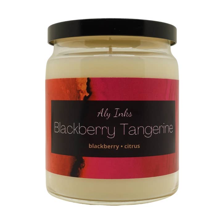 Blackberry Tangerine - Sojakerze für den Großhandel von Aly Inks