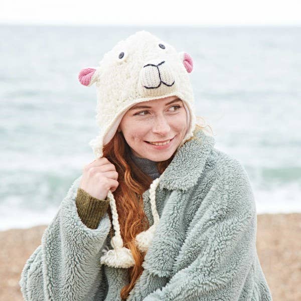 The Paper High Gift Company Limited - Wholesale Kids Hat - Kids - Handmade Woollen Animal Winter Hat - Woolly Hat5