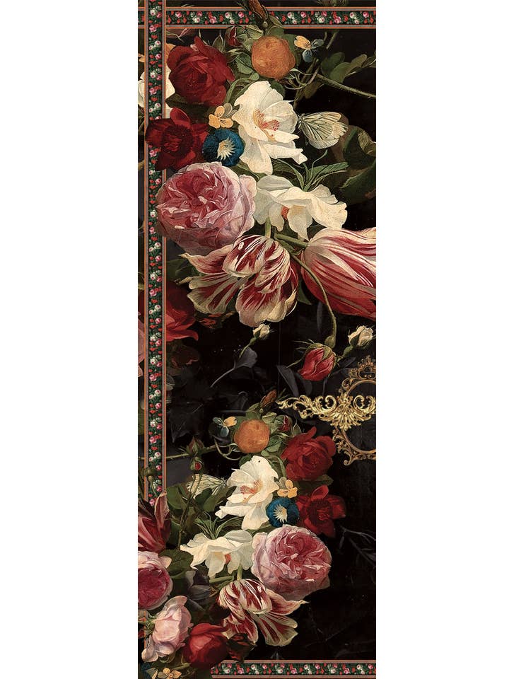 Large cashmere scarf STRAUSS BIS for wholesale by BROKANTE