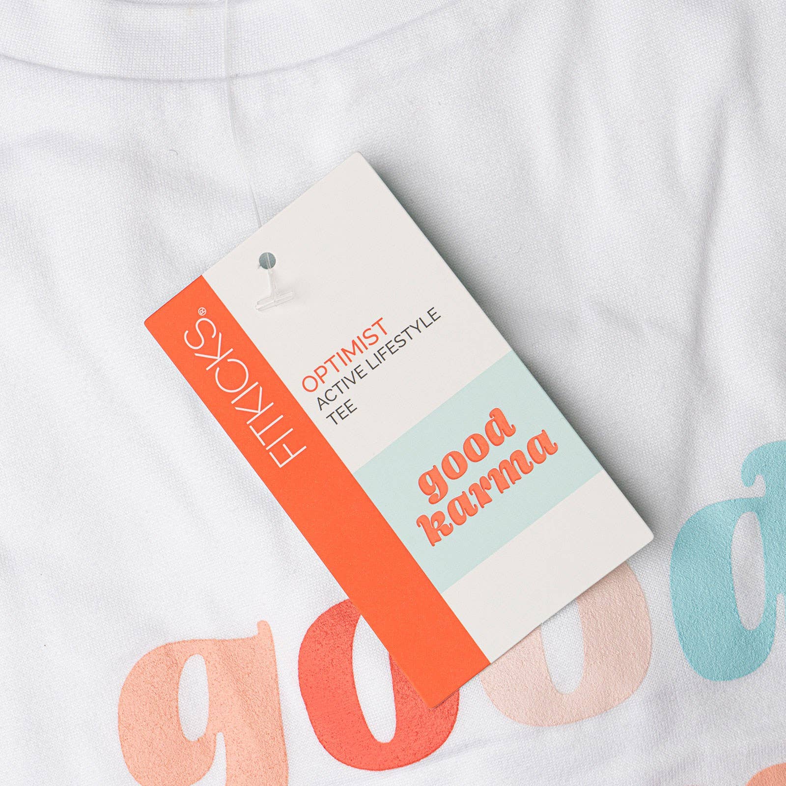 DM Merchandising - Wholesale Screen Printed T-Shirt - Women's - FITKICKS Optimist Tee Open Stock5