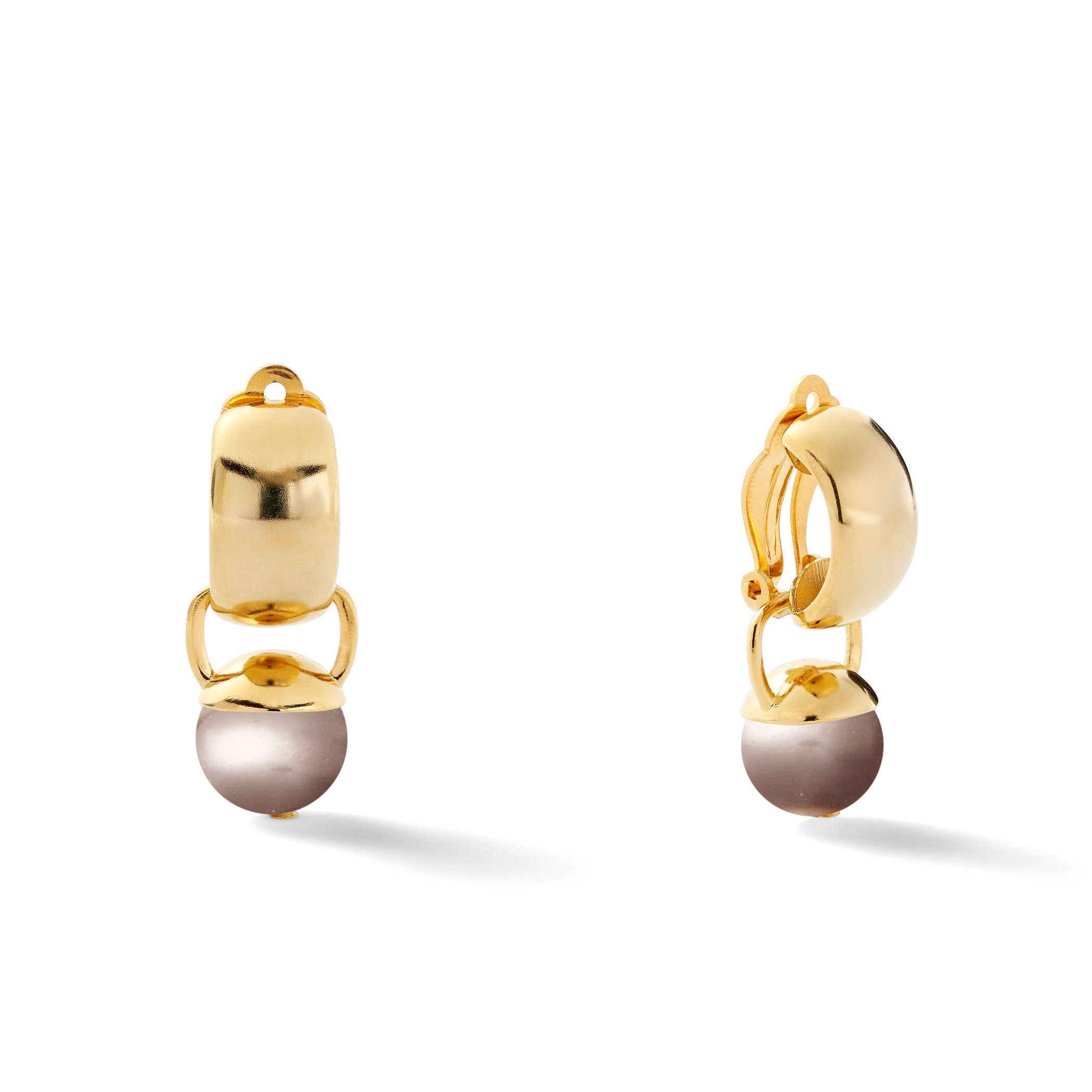 CC & Co by Catherine Canino - Wholesale Clip-On Earrings - Classic Sleek & Sculpted Ear Clips Medium4