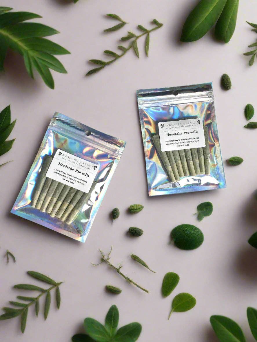 Angels Apoth-a-fairy - Wholesale Loose Tea - Headache Pre-rolls1