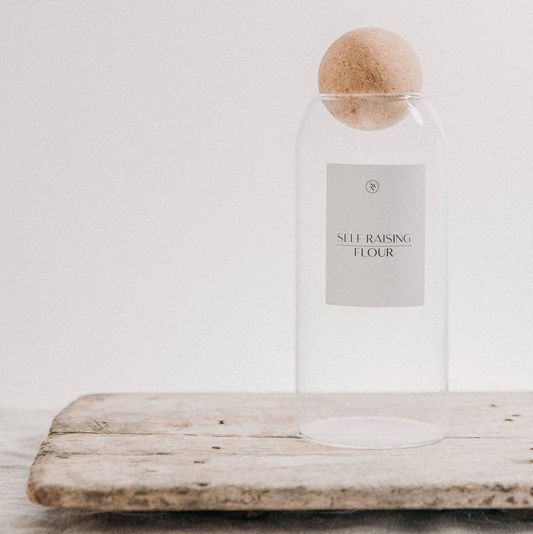 So At Nature – Großhandel Einmachglas – Glasgefäß mit Korkkugeldeckel 500 ml, 800 ml, 1,2 l - Perfekti1