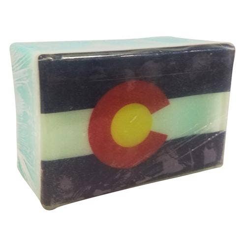 Salus - Wholesale Bar Soap - Colorado Flag Photo Soap