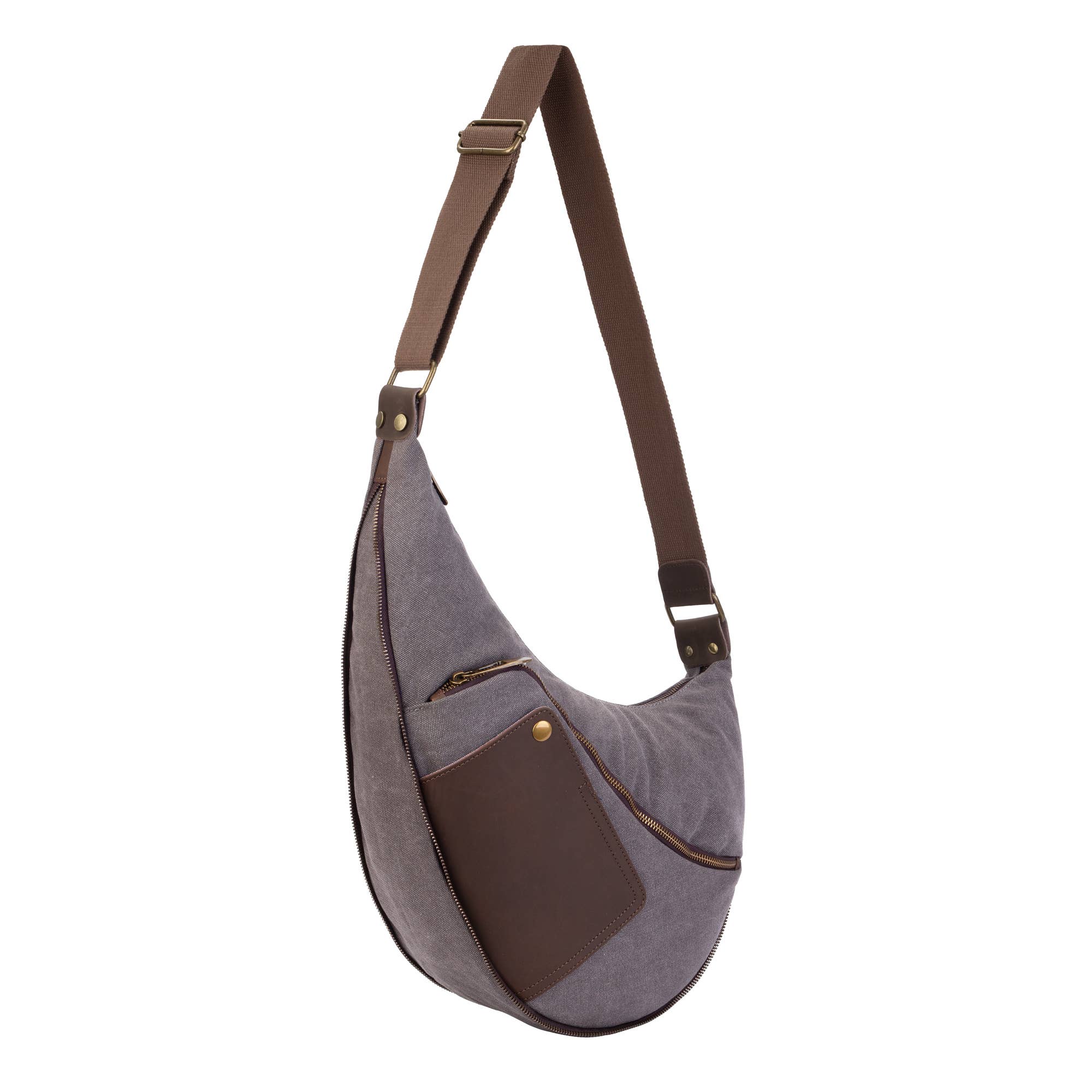 ZEDE PARIS - Vente Sac porté épaule – femme - ANVERS - Sac Bandoulière - Toile et cuir10