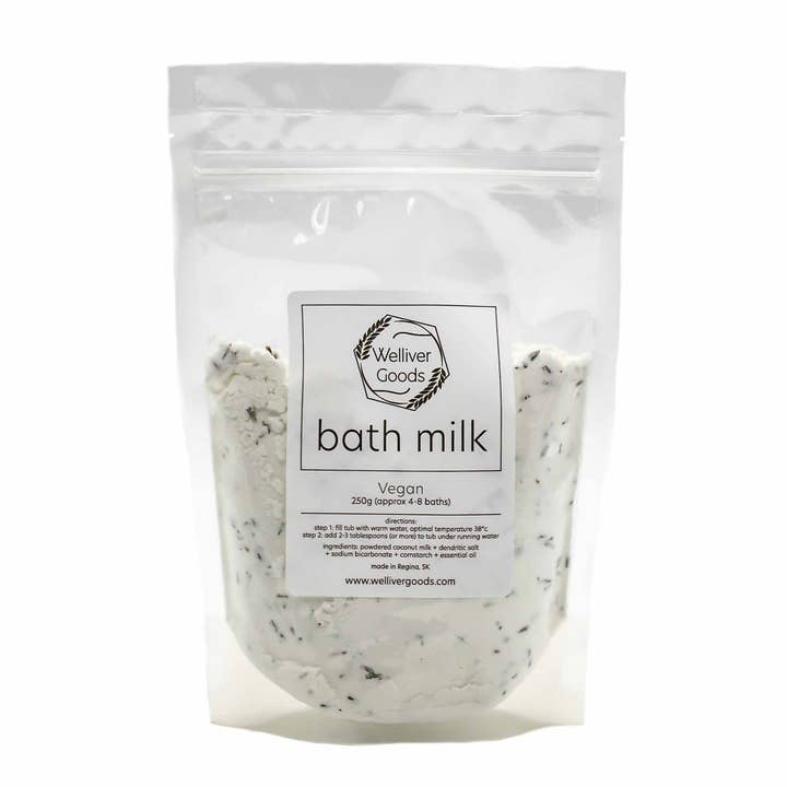 Lait de bain - Lavande (végétalien) 250g pour la vente par Welliver Goods