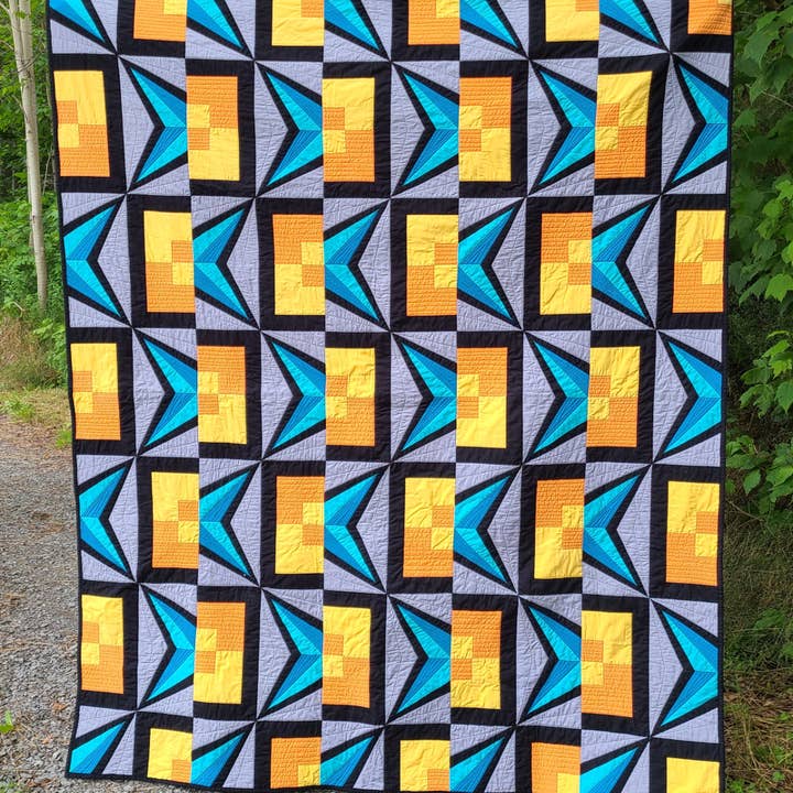 Devoted Quilter - Wholesale Quilt - Fifty-Fifty quilt pattern