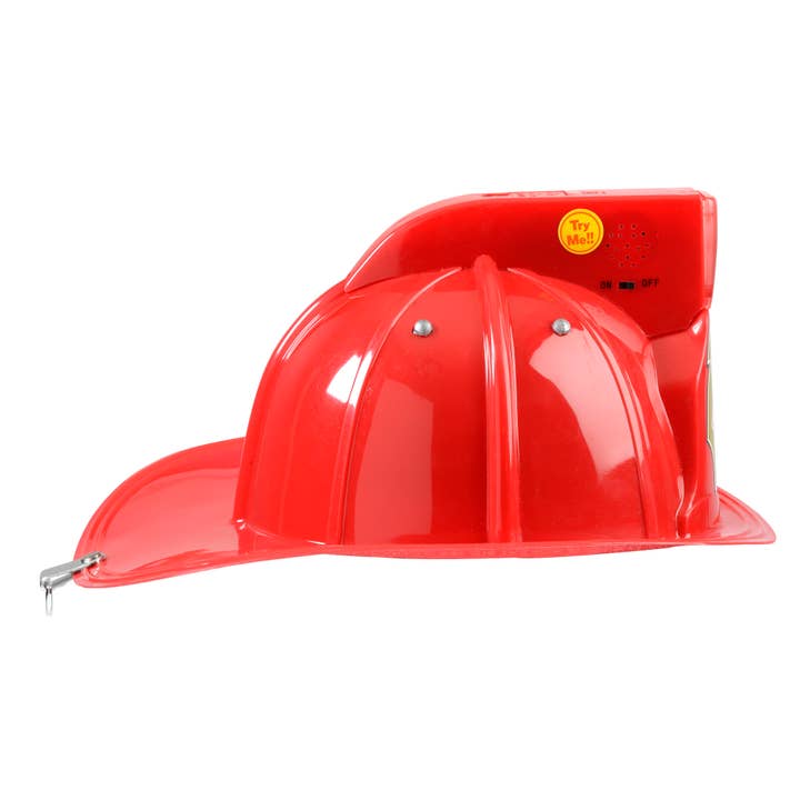 Aeromax Toys - Vente Jouet classique – enfant - Junior. Casque Fire Chief avec sirène et lumières8
