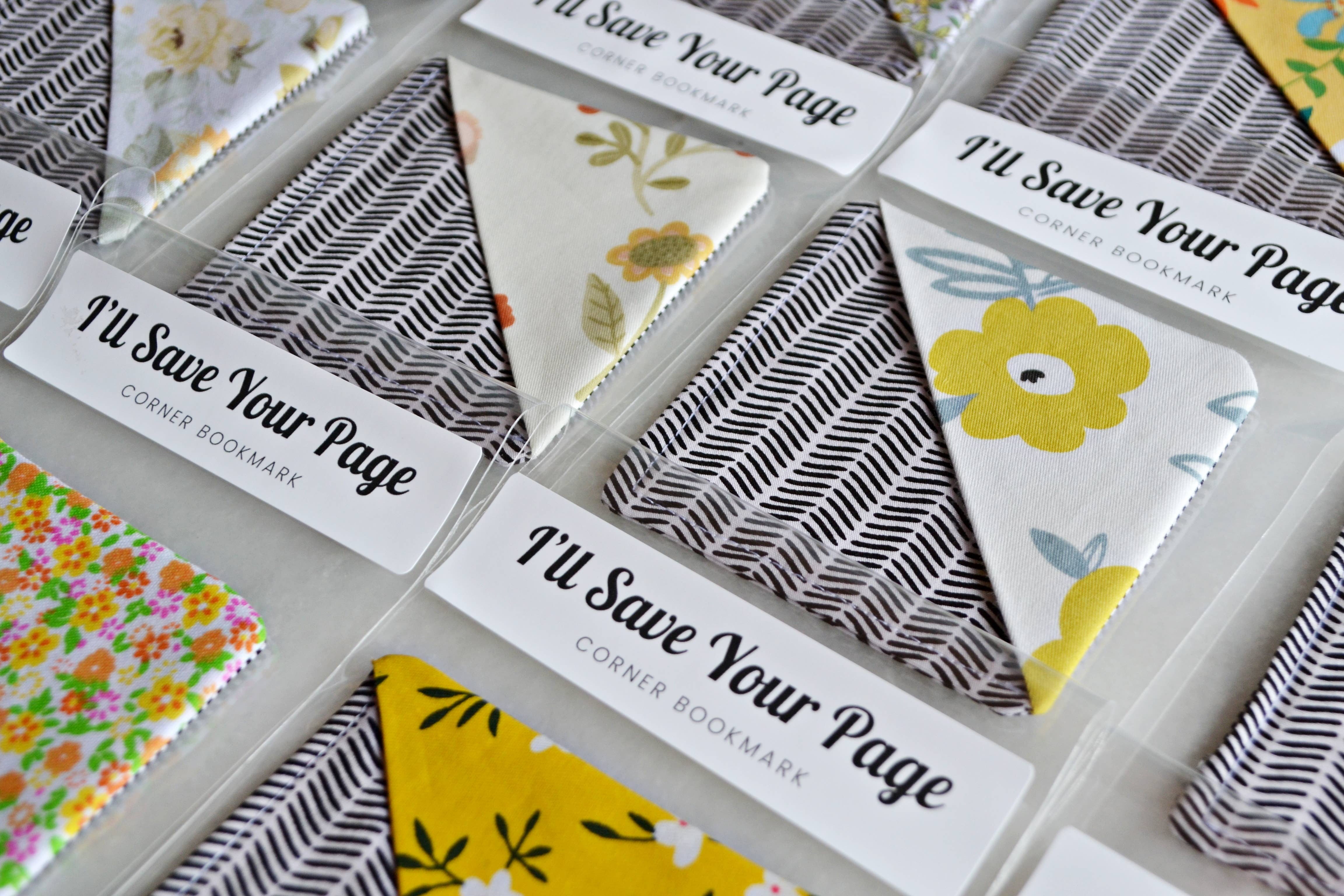 Evergreen View Farm – Großhandel Lesezeichen – Lesezeichen-Ecken aus Stoff für Buchliebhaber und Buchhandlungen17